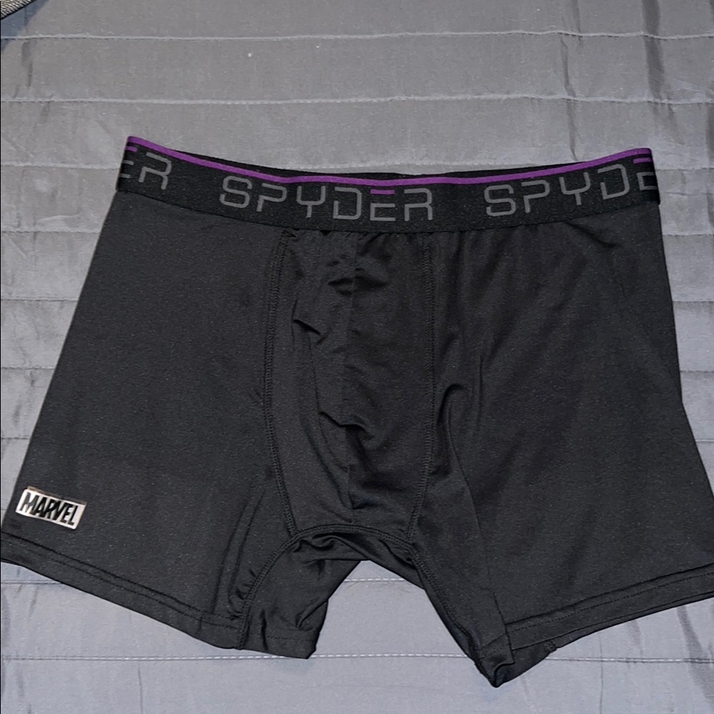 Spyder Men's Black Panther Boxer Briefs